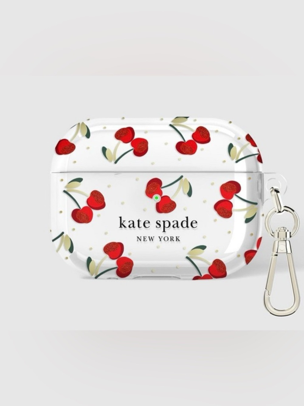 Kate Spade Cherry AirPods Pro Case1 & 2nd Generation Cherry Dot print
